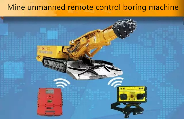 Mine unmanned remote control boring manchine-Beijing Hot Mining Tech Co.,Ltd